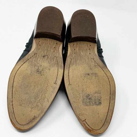 Sam Edelman Womens Black Leather Side Zip Bootie  Size 7 - Picture 6 of 9